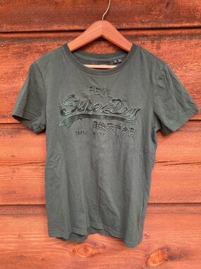 SUPERDRY Green Logo Tee